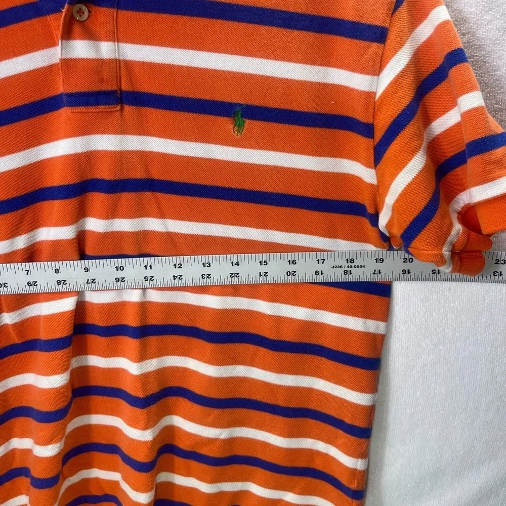 Polo Ralph Lauren 90s Colorway Polo Shirt Mens M 100% Cotton Golf Preppy 1859‎